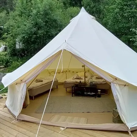 Luxury tent Hagabrekka Wanderland Flatdal